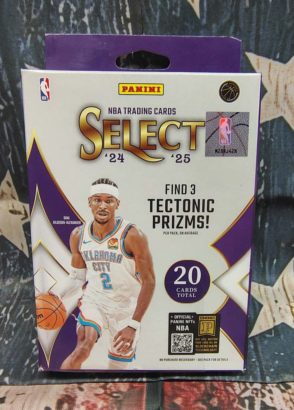 2024-25 Panini Select Basketball Trading Cards Hanger Box 20 Cards New Sealed